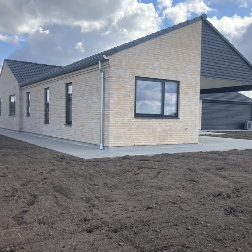 Flisebelægning i Holstebro i Midt- og Vestjylland