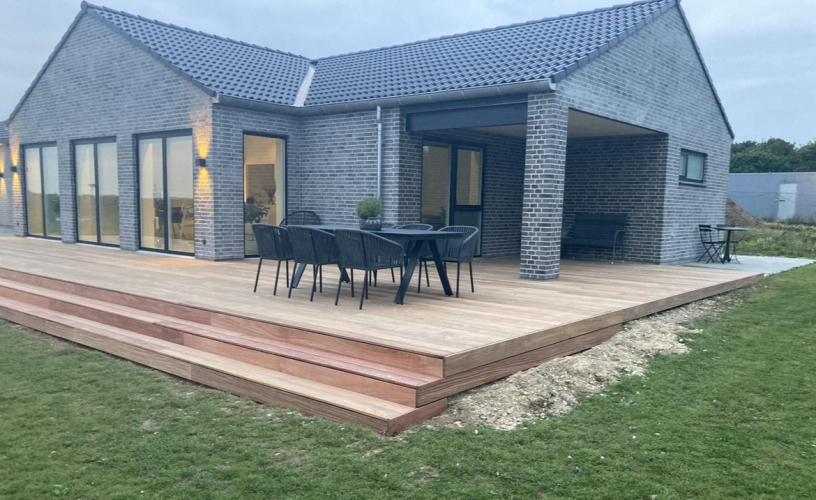 Træterrasse i Aarhus