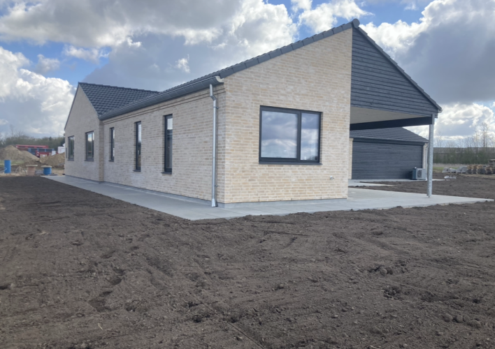 Flisebelægning i Holstebro i Midt- og Vestjylland